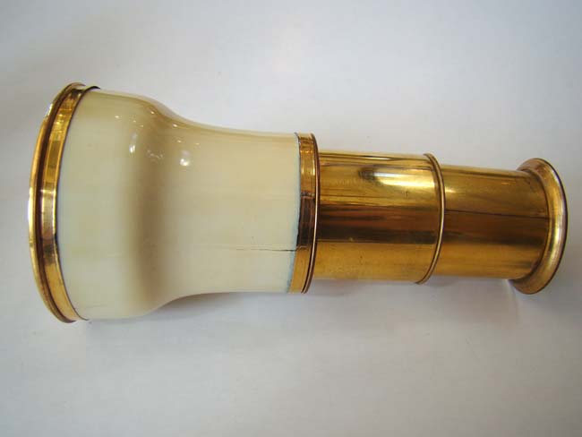 A Wonderful near 'mint' condition large Antique Ivory mounted Monocular circa 1820 — image 2